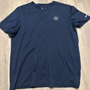 Nike Navy Short Sleeve Crew Tee with Star Chest Logo